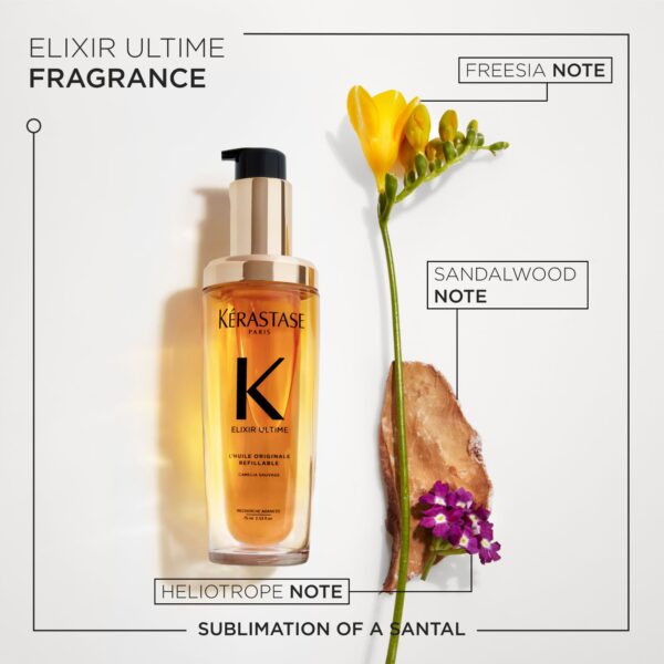 Kérastase - Elixir Ultime Refillable Hydrating Luxury Hair Oil​ - 75 ml - Image 5