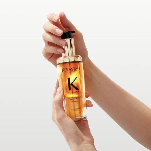 Kérastase - Elixir Ultime Refillable Hydrating Luxury Hair Oil​ - 75 ml - Image 8