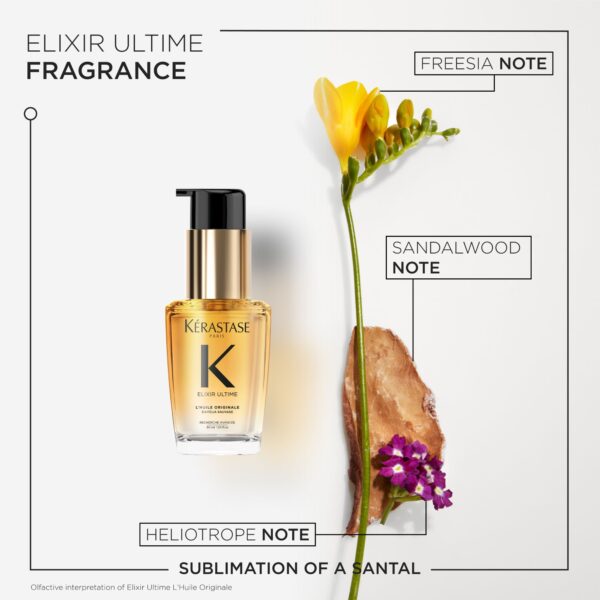 Kérastase - Elixir Ultime Refillable Hydrating Luxury Hair Oil​ - 30 ml - Image 4