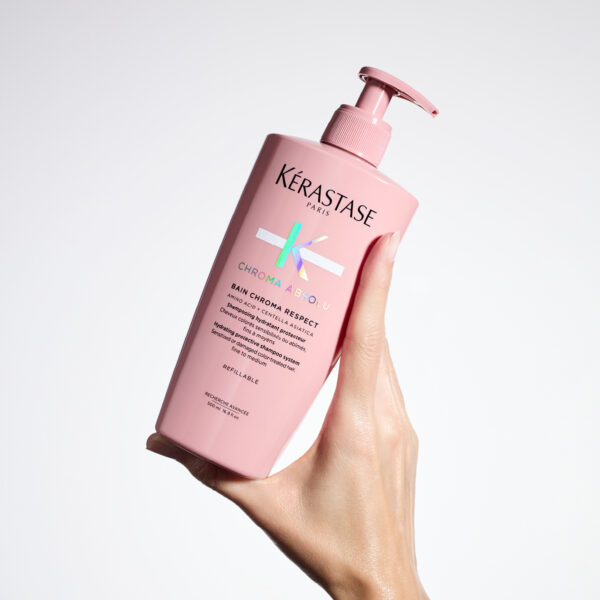 Kérastase - Bain Chroma Respect Luxury Shampoo - 500 ml Value Size - Image 5