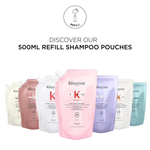 Kérastase - Bain Chroma Respect Luxury Shampoo - 500 ml Refill Pouch - Image 7