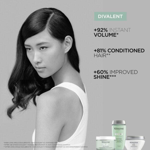 Kérastase - Bain Divalent Balancing Luxury Shampoo - 500 ml Value Size - Image 5