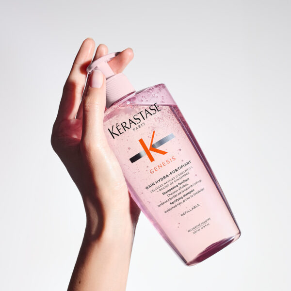 Kérastase - Bain Hydra-Fortifiant Luxury Shampoo - 500 ml Value Size - Image 5