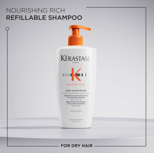 Kérastase - Bain Satin Riche Luxury Shampoo - 500 ml Value Size