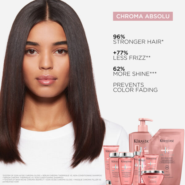 Kérastase - Bain Chroma Respect Luxury Shampoo - 500 ml Value Size - Image 4